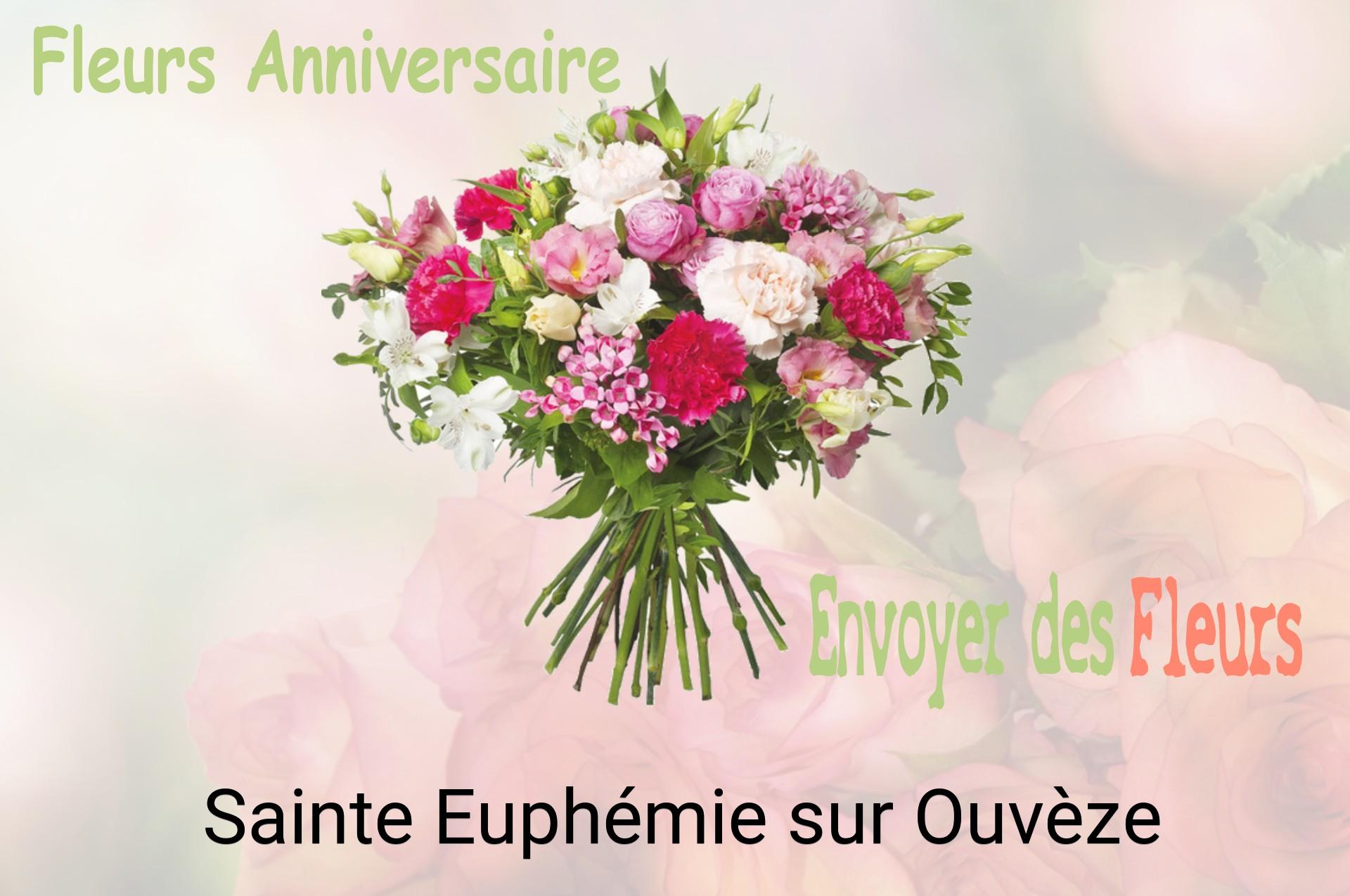 Bouquet de fleurs d’anniversaire livré à Sainte-Euphémie-sur-Ouvèze