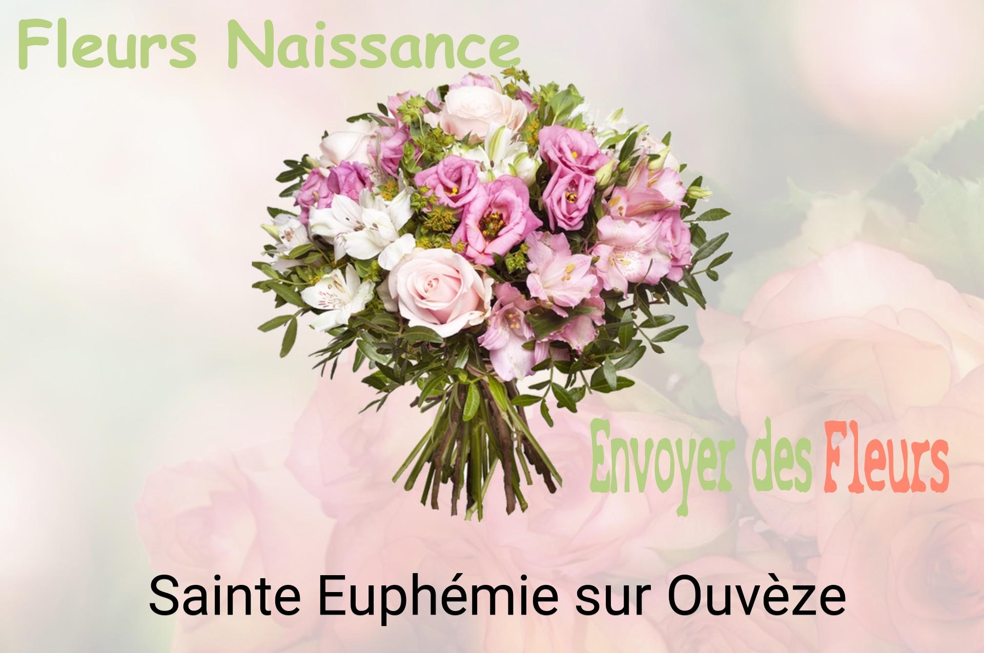 Bouquet de fleurs de naissance livré à Sainte-Euphémie-sur-Ouvèze