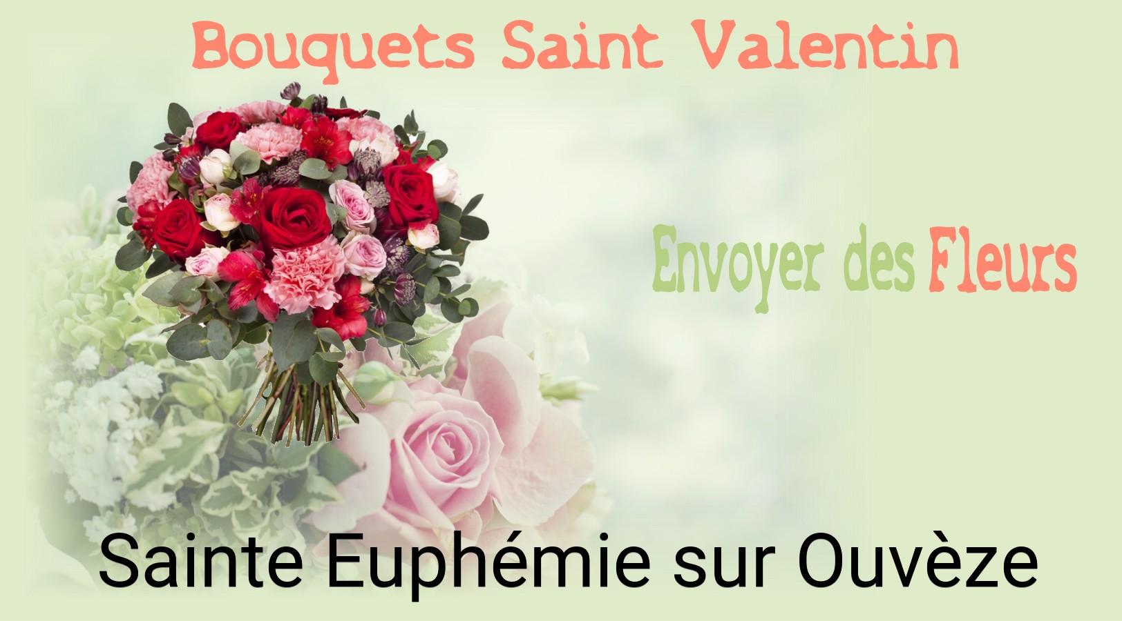 Roses de Saint-Valentin livrées à Sainte-Euphémie-sur-Ouvèze